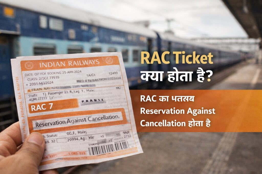 rac ticket kya hota hai indian railways