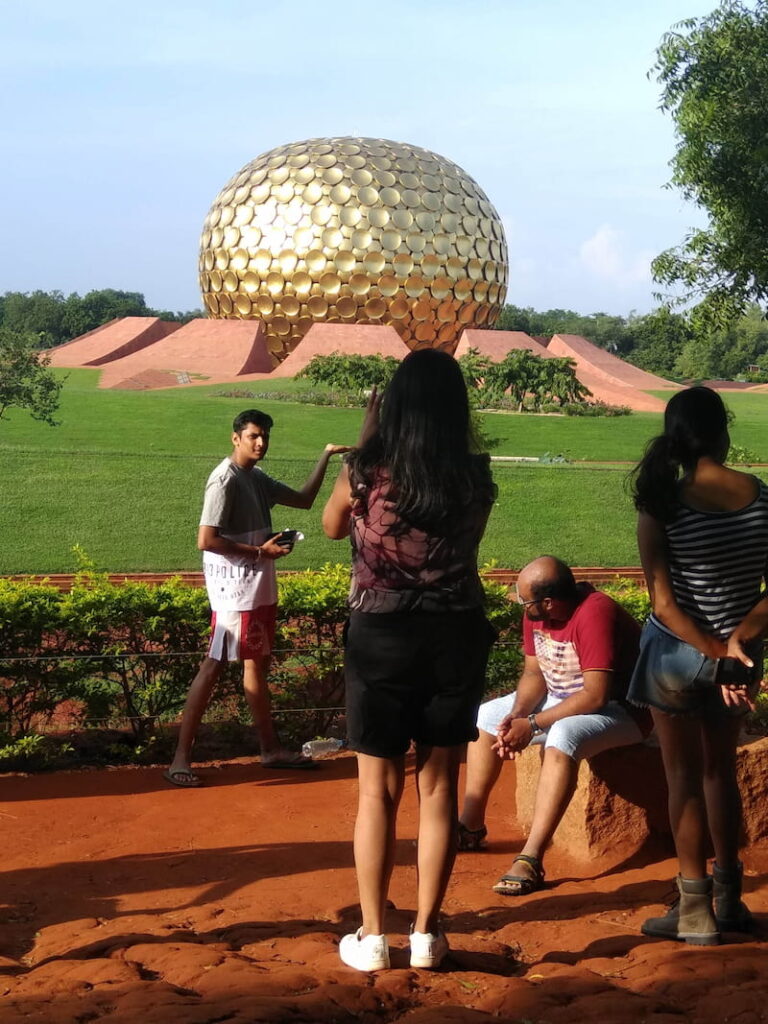 Auroville Matrimandir Pondicherry must visit place travel guide