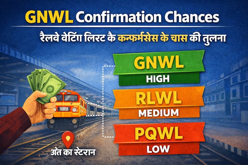 GNWL confirmation chances compared with RLWL and PQWL