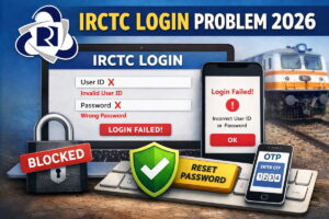 IRCTC login problem fix user id password not working solution 2026