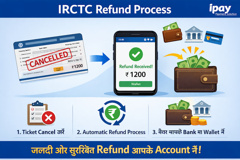 IRCTC refund process after payment failed money deducted solution