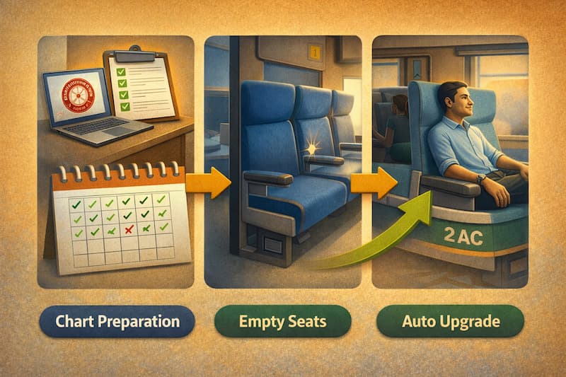 railway chart preparation auto upgrade process