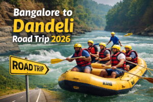 Bangalore to Dandeli road trip river rafting Kali river Dandeli Karnataka