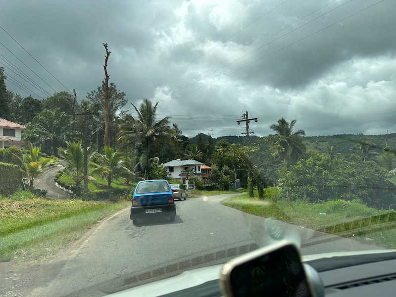 bangalore to mysore highway road view nh275