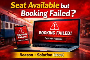 irctc seat available but booking failed reason solution tatkal booking problem