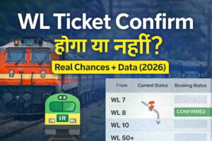 irctc wl confirm chances waiting list ticket confirm hoga ya nahi 2026