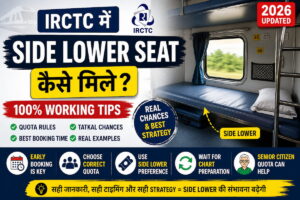 IRCTC में Side Lower Seat कैसे मिले 2026 guide featured image